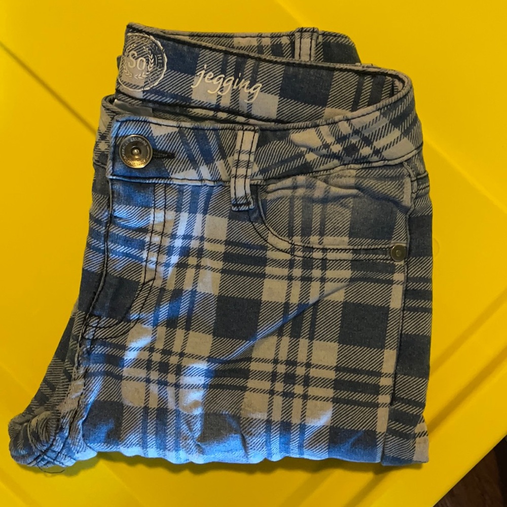 Girls blue jeggings